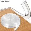 HURRISE Tira Protectora De Bordes Transparentes, Cinta Protectora De Borde,