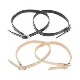 UYRVAPE 2 Pairs of Elastic High Heels Shoe Straps, Anti-Loose Shoelaces, Practical Suede Shoe Straps for Women, High Heels Bundle, Shoelaces Accessories for Heels, Removable Shoe Straps