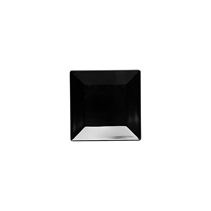 G.E.T. ML-102-BK Black 6" Square Plate