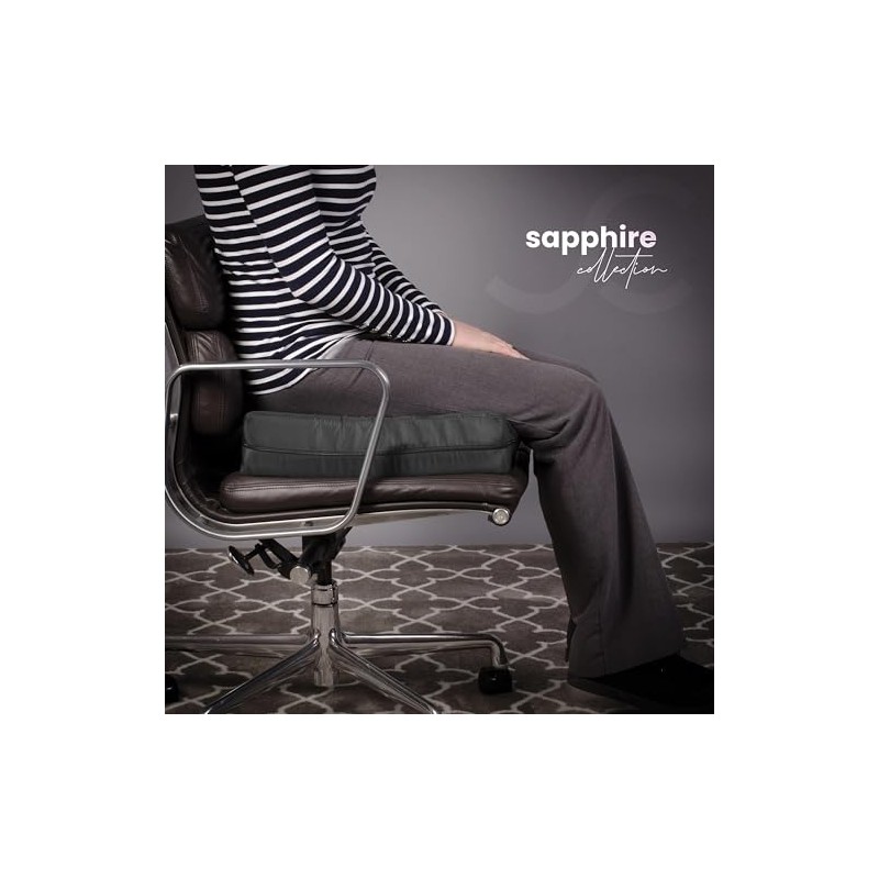 Wheelchair Cushion Memory Foam for Office Chairs, Scooters, Kitchen or
