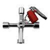 DODODIY Multi-Functional Spanner Key 4 Ways Utility Key Triangle Cabinet