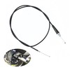 1Pcs 110cm Motorcycle Throttle Cable Replacement, Straight Throttle Cable, Universal