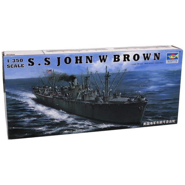 Trumpeter 1/350 Scale SS John W Brown Liberty Ship