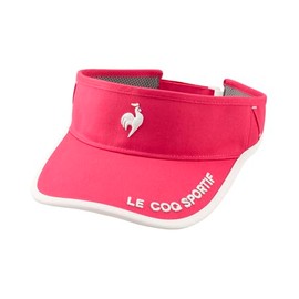 Cox Sportif LG5SCP51L Women's Sun Visor, Ear Curve, Simple, Cool to Touch, Antibacterial, Golf, PK00 (Pink)