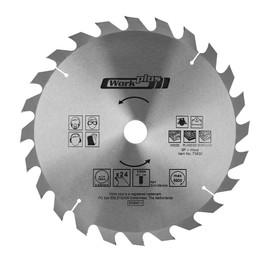 HM Circular Saw Blade 315 x 30 mm - 36 Teeth for Wood & Plastic, Compatible with All Standard Circular Saws such as Table Saw, Hand Circular Saw & Wood Saw, Includes Reducing Rings