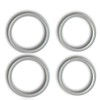 4 x Nylon Washers for Door Handles With 19mm Diameter