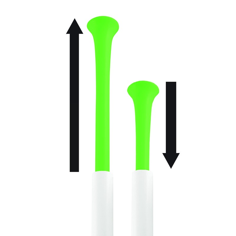 Plumb Craft Stow-Away Plunger with Adjustable Length Handle, White (1