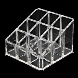 ojEWXFxf1V3S 인기 립스틱 보관대 화장품 추천템 립스틱정리함 진열 투명 (9칸) Popular Lipstick Storage Organizer Cosmetic Recommended Item Lipstick Organizer Display Transparent (9 Compartments)