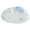 Nishiki Pottery Hasami Ware 60234 Mini Plate with Dividers, Elephant