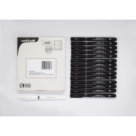uni-ball Uni Pin Black Fineliners. Premium Assorted Nib Sizes + One Gel Pen For Precise Sketch, Handwriting & Technical Drawing. Permanent Fade and Waterproof Super Ink Art Pens. Set of 14