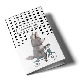 OLGS Austria Super Strange Wolf Plastic Protective Cover for Pregnant Women MKP