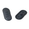 RLECS 2PCS Walkie Talkie Accessories Transmitter Button Rubber PTT Button