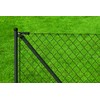 GAH-Alberts 655563 Clamp for Mesh Tension Rods Galvanised Anthracite Metallic