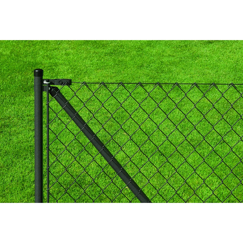 GAH-Alberts 655563 Clamp for Mesh Tension Rods Galvanised Anthracite Metallic