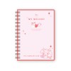 Tees Factory Sanrio Characters De-Collection Notebook, Pink & Red, H6.9