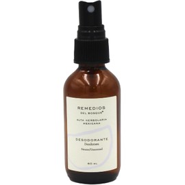 Remedios del Bosque Desodorante Natural en Spray Unisex sin Fragancia 60 ML.