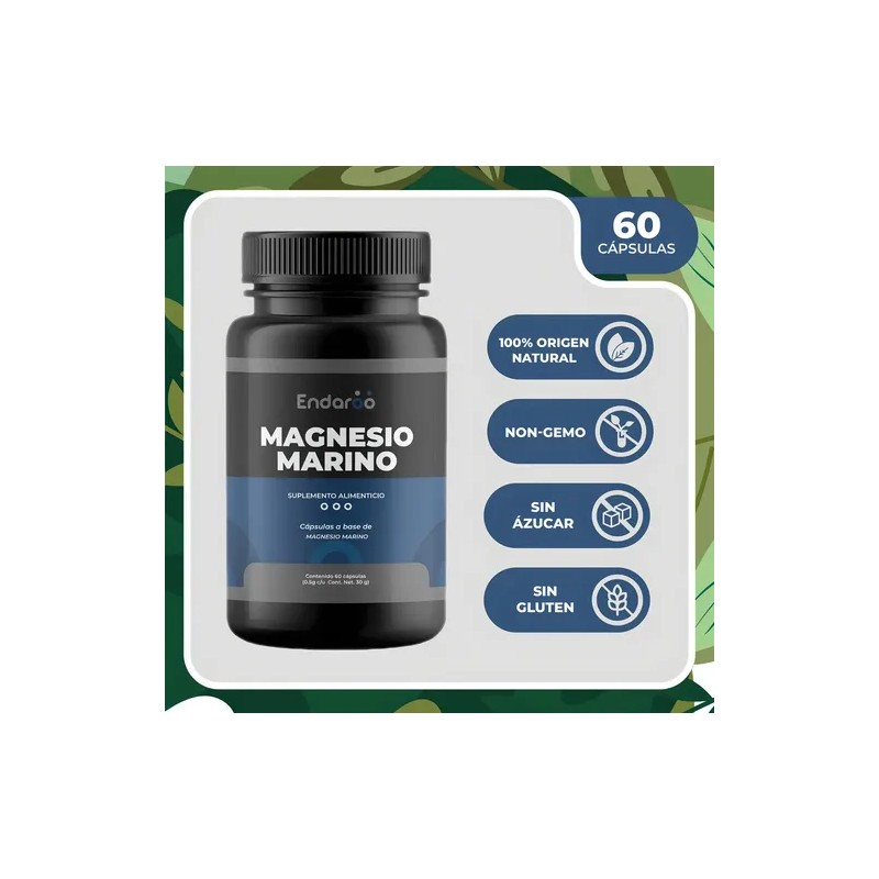 Magnesio Marino Cápsulas Alta Biodisponibilidad