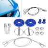 CNC Aluminum Alloy Car Racing Hood Pin Lock Appearance Kit