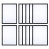 YOKIVE 12 pcs Magnetic Picture Frame, Magnetic Sign Holder Photo