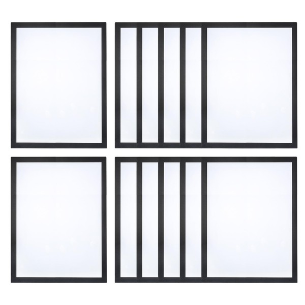 YOKIVE 12 pcs Magnetic Picture Frame, Magnetic Sign Holder Photo