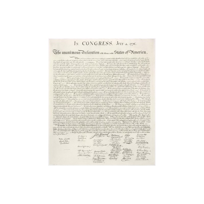 The Declaration of Independence Poster Photo U.S. Historical Documents Posters