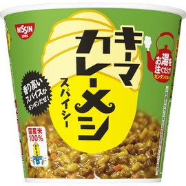 Nissin Foods Keema Curry Mesi Spicy 3.7 oz (105 g) x 6 Packs