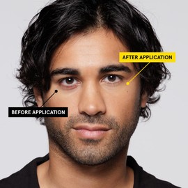 Lumin Instant Dark Circle Corrector for Men (Not A Concealer), Brightens Eyes, Reduce Dark Circles, Puffiness, Under Eye Men Makeup, Men's Eye Cream, Perfect for Light-Medium Skin Tones, 20mL