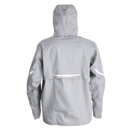 Document All Mind 360° Men's Rain Suit Top and Bottom Set, Silver