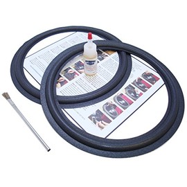 Pioneer 12" Flat-Attach Speaker Foam Surround Repair Kit - 12 Inch