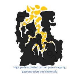 CoreCarbon 2-Pack Exact Fitment Pre-Filter Designed to Fit Honeywell 20500 or TWO HRF-D1 (Labeled "D") Air Purifier Round Replacement Filters