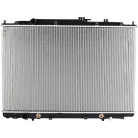 Aintier 2740,19010RDJA51, 19010RDJA52 Radiator with universal Oil Radiator Hose Clamps Kit 8-10mm 27-51mm 4pcs fitment for 2003-2006 for Acura for MDX 2005 for Honda for Pilot