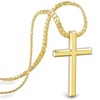 SERASAR Kreuz Halskette Herren mit Anhänger Gold Schmuck Kette Vergoldete