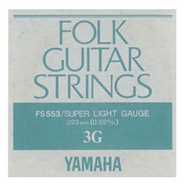 Yamaha FS553 Acoustic Guitar for Rose Strings 3 Strings x 2 Pieces