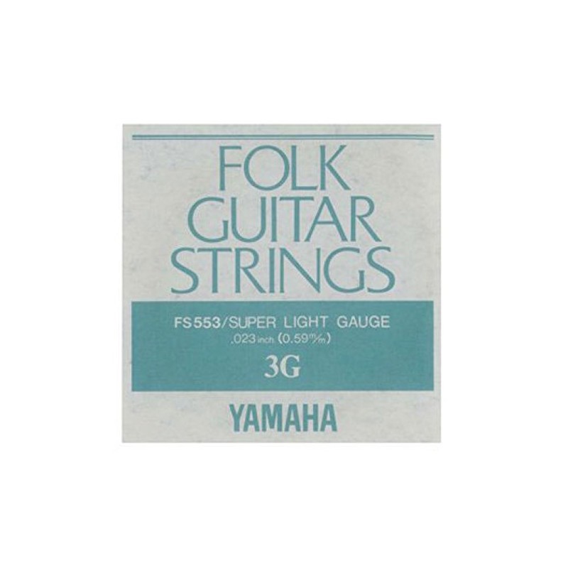 Yamaha FS553 Acoustic Guitar for Rose Strings 3 Strings x