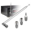 ANBOO DAB FM Radio Antenna75 Ohm FM Aerial Indoor Antenna