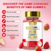 BIYODE HMB Gummies - 1000mg Calcium HMB per Serving, Sugar