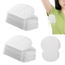 40 Pcs Armpit Sweat Pads for Women and Men, Underarm Sweat Pads Invisible, Unflavored & Ultra-Thin Sweat Pads, Fights Hyperhidrosis, Antiperspirant Absorbent Odour Blocker Pads