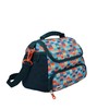 BUILT Insulated Lunch Bag with 'The Retro' Design, Polyester, Teal,