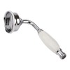VeeBath Brass Shower Head, Traditional Telephone Style Handheld Showers- Chrome