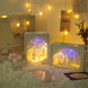 Papercut Light Box Soft Warm Light Romantic USB Battery Powered