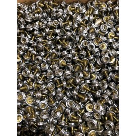 CARR FASTENER (1000) CARR FASTENER  Nickel, 3/8", Studs Snap Fastener, 10393-12, NEW FREE SHIP