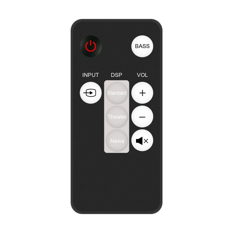 For Insignia RMC-SB212 Replacement Remote for Insignia Soundbar Home Theater