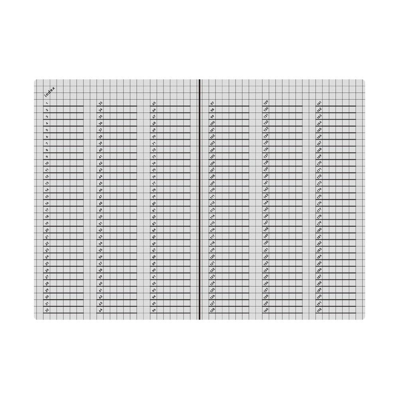 Daigo Notebook isshoni. Note Number B6 Graph Black R1743