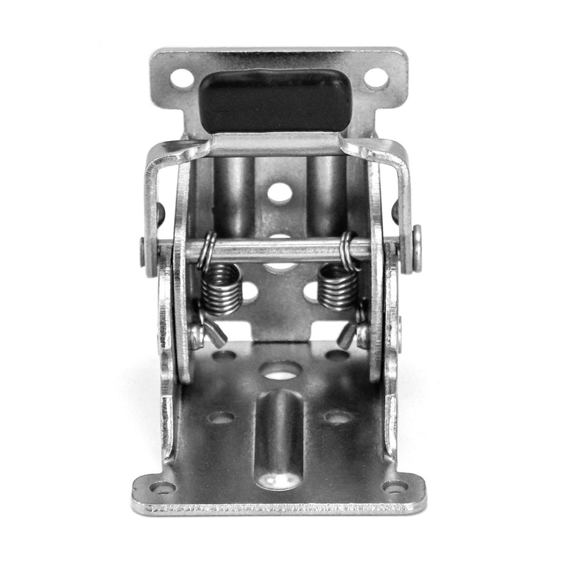 QWORK® 2 Pack Folding Lock Extension Self Locking Foldable Hinge