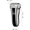  Panasonic Compact Ram Dash Men's Shaver 3 Blades Silver