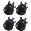 4pcs Engine Screw Cap Covers Crown Styling Fit for XL883/Big