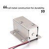 ATOPLEE 2pcs Electromagnetic Solenoid Lock,DC 12V 0.8A Door Drawer Tongue