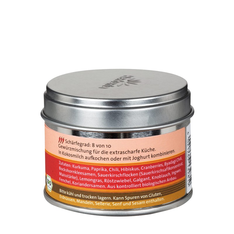 Herbaria Red Hot Chili Curry S Tin 30g