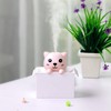 Air Humidifier 330ml Mute Adjustable Fog Mode Cat Shape Portable