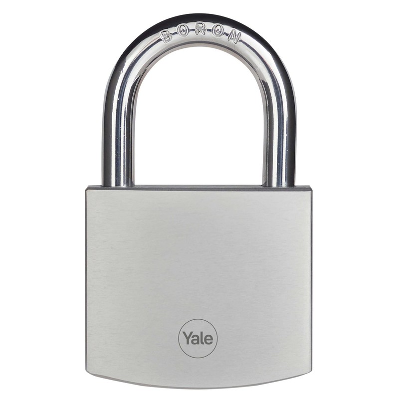 Yale Y120DB/50/127/1 Boron Luggage Locks, Chrome, 50mm
